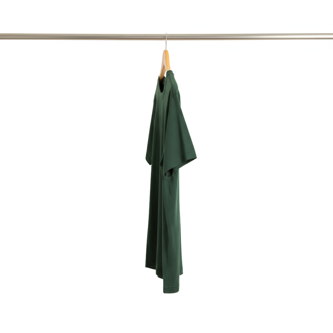 Basic Tees - Bottle Green